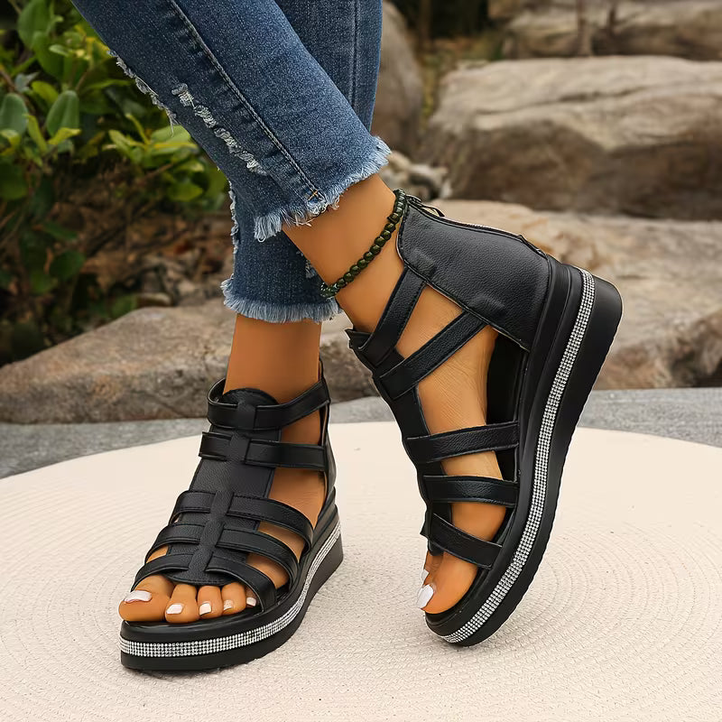 Marina - Sandalias Ortopédicas de Plataforma