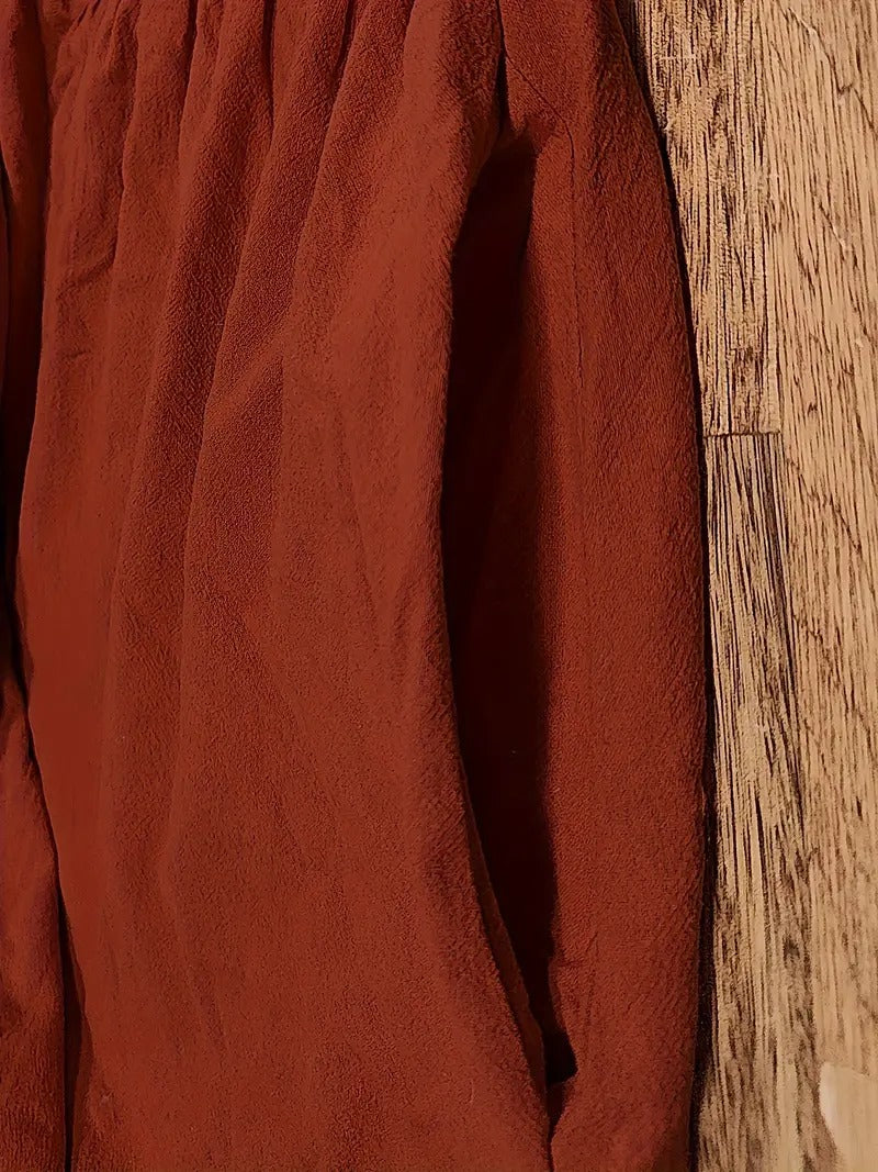 Vestido Terracota
